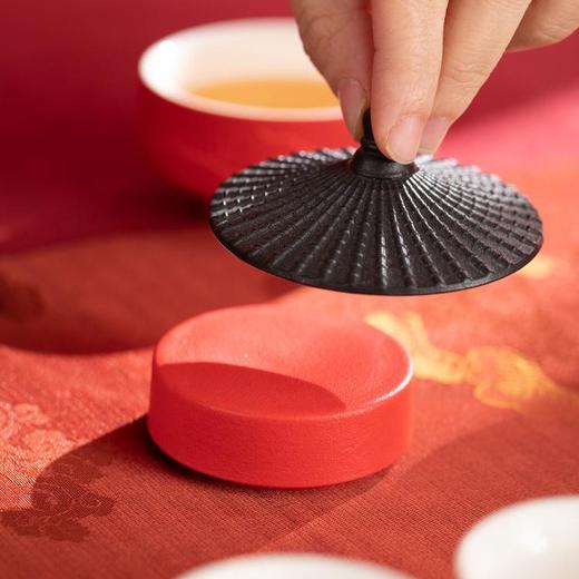 【春节不打烊】【总台文创】大春晚季·骐骥团圆组合茶具，六百年东方气象，浓缩于茶桌上的 “东方美学纪念碑” 商品图3