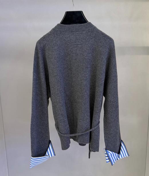 女款拼接针织毛衣开衫hu006 商品图1