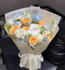 【蜜桃花韵】精美花束 商品缩略图0
