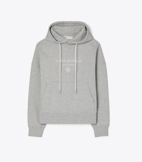 TORY BURCH 连帽衫女  181005-045-F 灰色.