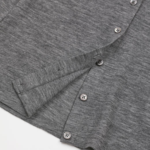 ROMI STUDIO“格雷高支”100%绵羊毛轻薄挺括开襟毛织 RWCAS87132 商品图2