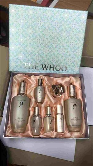 whoo后天率丹水乳面霜精华套盒弹润韩国化妆品6件套/7件礼盒新款 2件套随机发新老版本【CDF】 商品图3