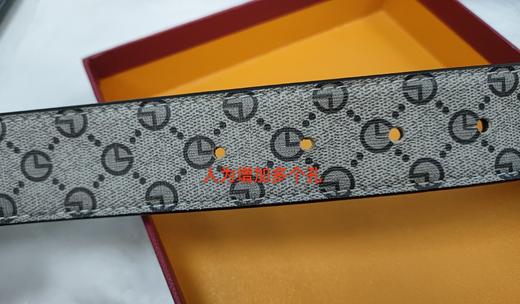 6934002269094 金利来goldlion 摩登印花皮带男皮带男士腰带简约皮带男腰带 1150MM*3.4CM 商品图6