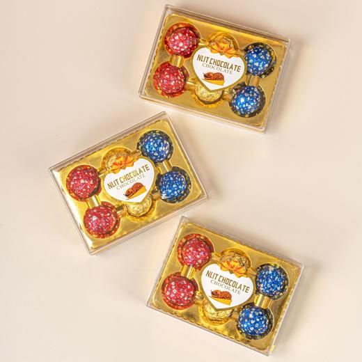 【粉丝专属❗️金沙球巧克力礼盒】香醇浓郁，乐享美味，香醇可口，满足您的味蕾！招财进宝节日贡品发财金沙球夹心巧克力拜财神礼中秋节情人节礼物L-d 商品图2