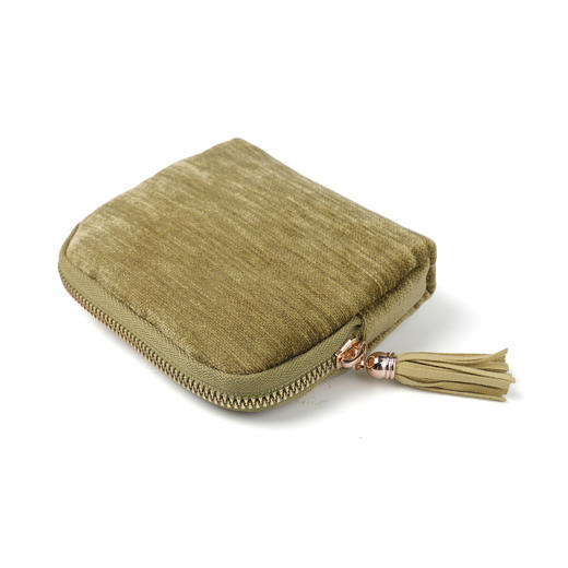 【手串收纳包】高级感便携首饰包多层水晶手串手镯首饰收纳包流苏拉链珠宝首饰袋 商品图5