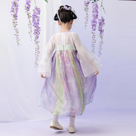 笛莎/Deesha 观山见联名2026年春季新款童装女童国风连衣裙 商品图4