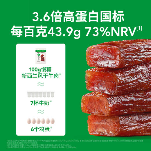慢教授 | 慢糖新西兰风干牛肉（1袋70g） 商品图3