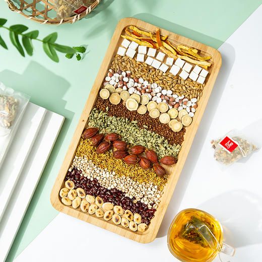 【轻养好生活❗️纤纤女神荷叶茶】甄选品质原料制作，纤细曲线喝出来，跟负担说bey~日常喝冲泡冷泡热泡皆可，清香独立包装茶包，养生茶荷叶茶包L 商品图2