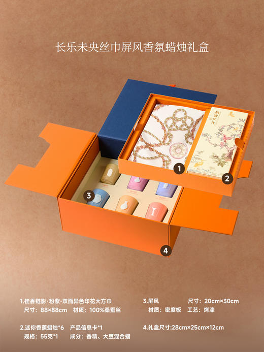 万事利《长乐未央》尊享版礼盒 商品图4