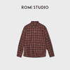 ROMI STUDIO“轻盈无物”汉麻莱赛尔呼吸感长袖格子衬衫 RWDSS61768 商品缩略图1