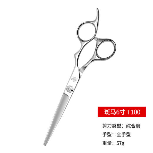 大雄斑马T100T200平剪牙剪刀发型师专用理发组合套装 商品图4