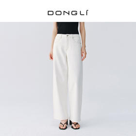 东黎 • 复苏的呼吸 女士百搭牛仔直筒裤 5626