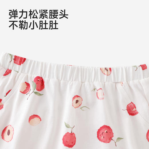 【100%精梳棉】英氏儿童裤子男童女童夏季薄款短裤休闲百搭纯棉PP裤2026新款 商品图1