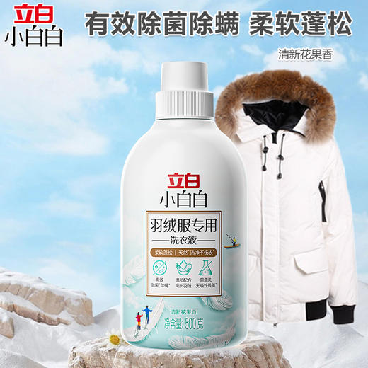 立白 羽绒服专用洗衣液500g*1瓶+大师香氛洗衣粉35g 商品图2