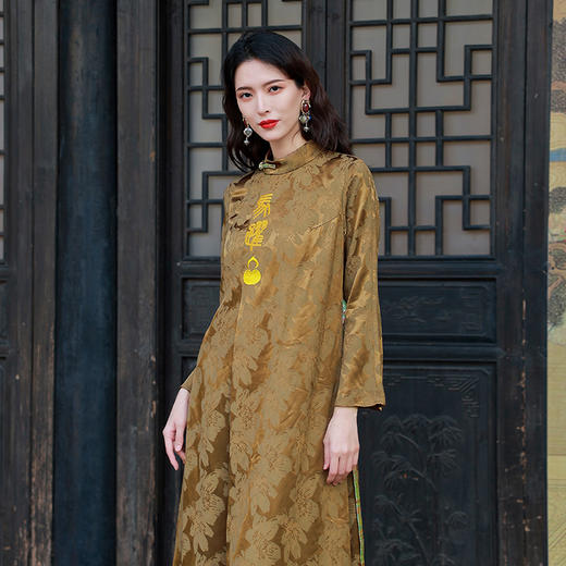 【2026春节款-现货】华冕驭光民族风连衣裙 | 现货加急发 商品图3