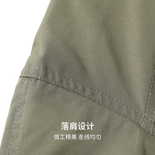 【易打理】圣得西落肩版型夹克2026新款春季男士立领耐穿抗皱外套 商品图7