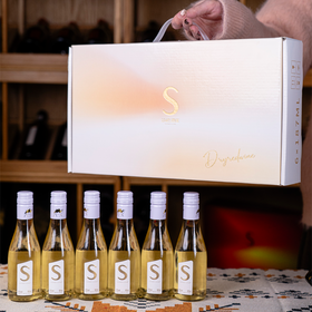 疯抢中！！【春节不打烊】【送新年手提礼盒】【大美新疆·S雷司令甜白葡萄酒】口感柔顺更好喝 13%vol 187ml*6瓶