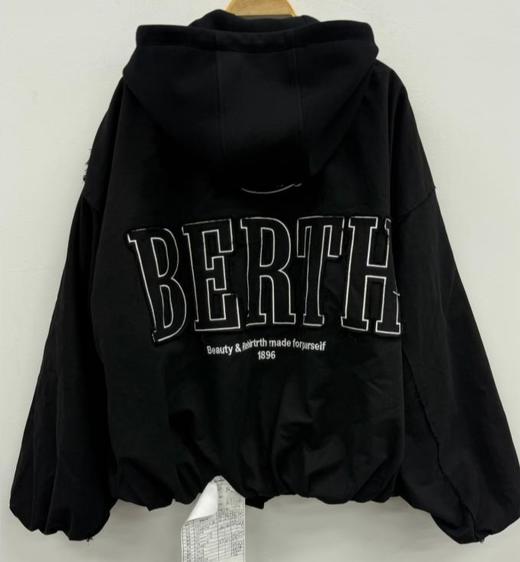 NC连帽松紧下摆夹棉外套51027（黑）冬季 254030150321 商品图1