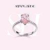 告白·Shining系列 ShiningHouse[培育] 18k金钻石戒指 水滴形1克拉钻人工真钻人造钻石K金戒指时尚钻石戒指卓越匠心奢耀臻献【此商品不支持7天无理由退货退款】 商品缩略图0