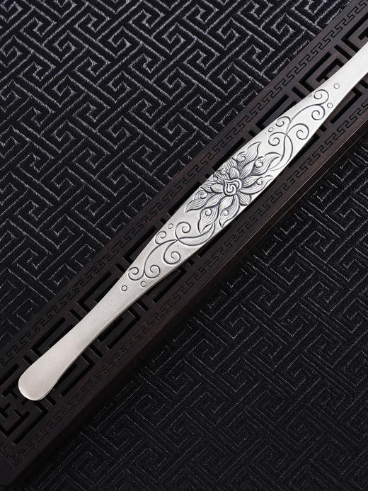 子佩集S999手工银【莲华灼灼】摆件【ZYG021】原创设计2602 商品图2