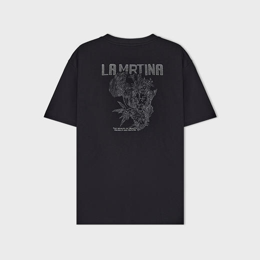 【新品上新】HX 夏季圆领短袖T恤匹马棉Y102620010101 商品图1