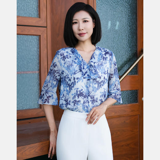 皮尔卡丹女装衬衫P52024A5016L3 商品图0