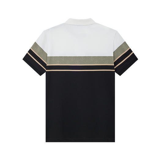 【桑蚕丝】德鲨鲨鱼男装短袖POLO衫2026夏季新款翻领T恤 商品图1