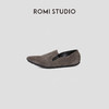 ROMI STUDIO牛反绒拼内里羊皮舒适柔软一脚蹬单鞋 RW24LP31242 商品缩略图0
