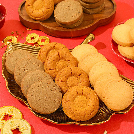 春节不打烊-【品牌直发】雅觅 吉时好礼桃酥礼盒 商品图5