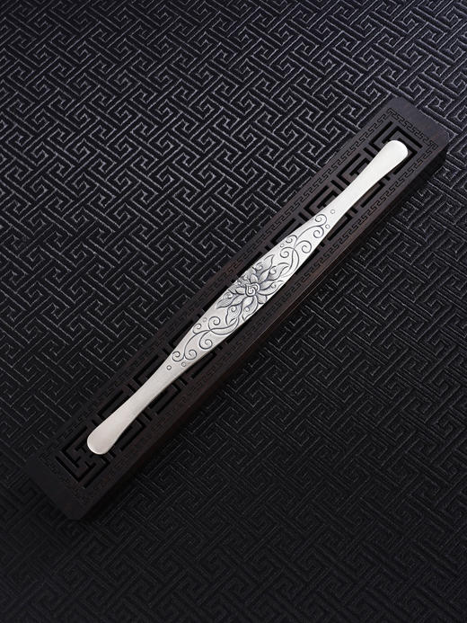 子佩集S999手工银【莲华灼灼】摆件【ZYG021】原创设计2602 商品图1