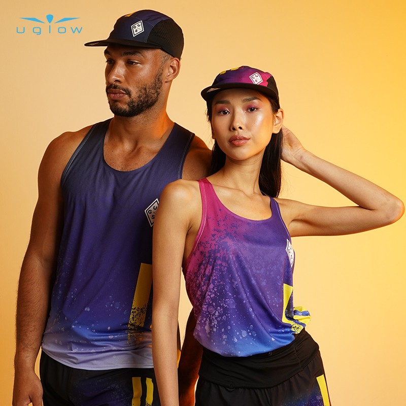 UGLOW超轻竞速背心 ROAD UGS SINGLET男女款huw户外跑步运动马拉松速干透气不起球