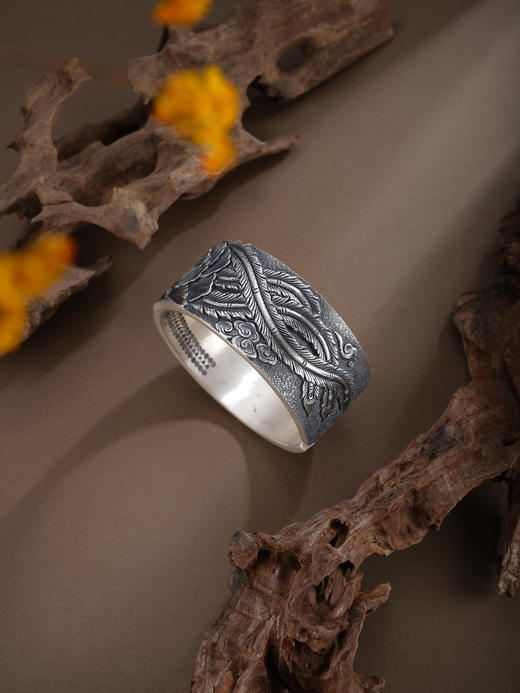 子佩集S999手工银【凤凰牡丹】手镯【ZYG024】原创设计2602 商品图6