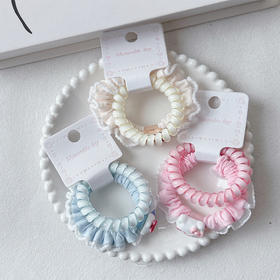 清新布圈电话线组合发圈-纪念日百货门店同款169256562