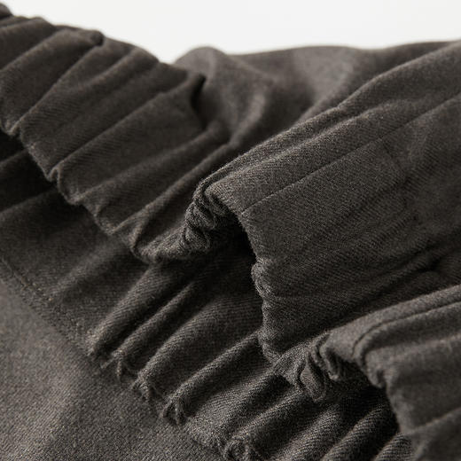 ROMI STUDIO"高知洒脱"松紧腰宽松薄款垂感阔腿休闲裤RW24WX41174 商品图2