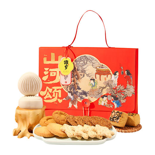 春节不打烊-品牌直发 雅觅 山河颂·锦岁 杂粮谷物糕点礼盒 商品图7