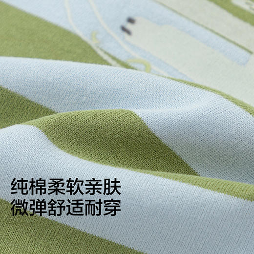 【商场同款】巴拉巴拉儿童长袖t恤男童2026新款春装撞色条纹上衣 商品图3