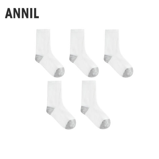男女童中袜五双装春季新款安奈儿童装JM617726 商品图1