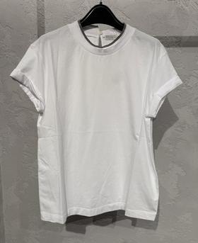 女款拼接短袖T恤ba006