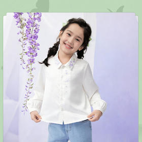 笛莎/Deesha 观山见联名2026年春季新款国风刺绣衬衫