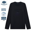 德鲨鲨鱼男装长袖T恤2026春季新款休闲圆领上衣男士打底衫 商品缩略图0