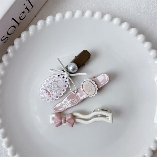 ZY南法碎花组合夹-纪念日百货门店同款169248853 商品图3