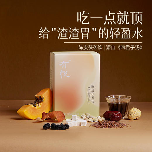 陈皮茯苓饮  草本逐湿 脾胃养生口服液 商品图0