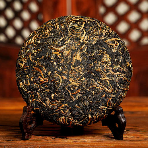 【女儿红】2025年头春头采勐海班章五寨核心产区，红茶界的天花板堪称是女人蕞好的“伴侣” 班章晒红红茶紧压茶饼 200g/饼 拍5发6 拍20发25 商品图11