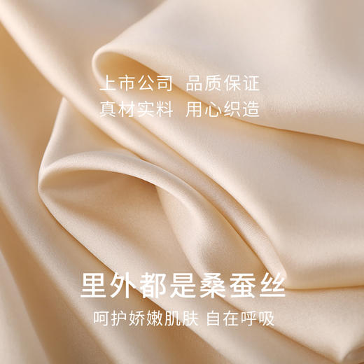 金三塔 女桑蚕丝缎面深V文胸 商品图4