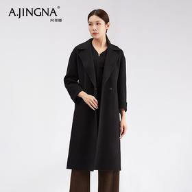 【淘衣节专享】阿菁娜阔飒松弛骆驼绒大衣F30D211093