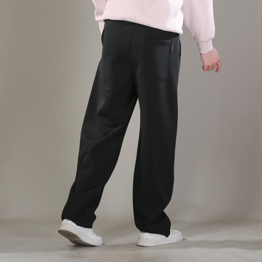 DRONKOO 2026 抽绳松紧腰前右金属扣侧缝前移中厚卫裤长裤 商品图3