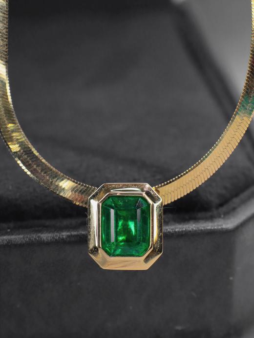 1.22ct刻面祖母绿吊坠 商品图3