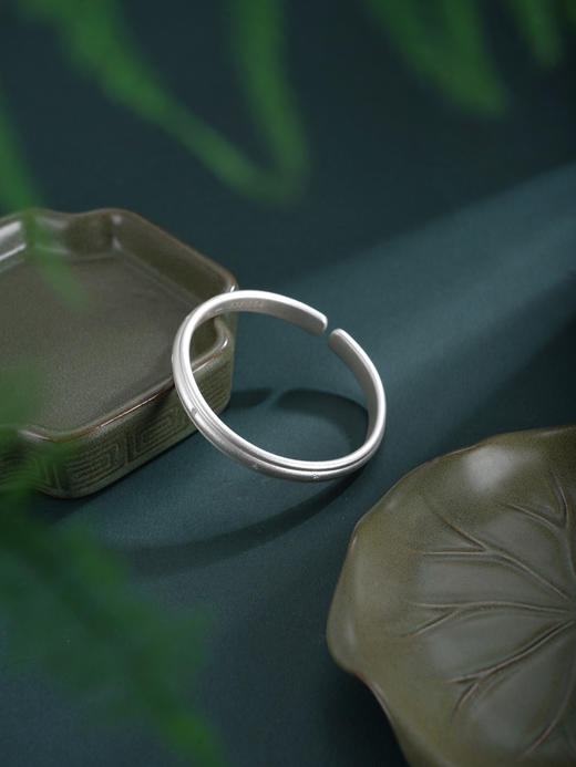 子佩集S999手工银【雪霁星痕】手镯【55035156】原创设计 商品图5