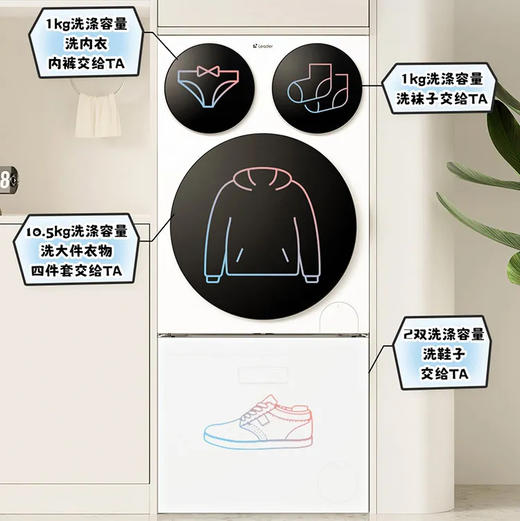 统帅（Leader）洗衣机 HLG125-BDE699/TB696U1 商品图8