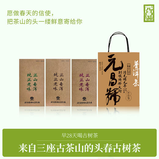 【春茶现货】2026年头春古树纯料散茶30克*3 商品图0